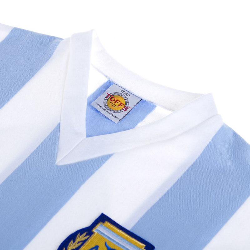 Maillot Argentine 1982 Maradona Kempes