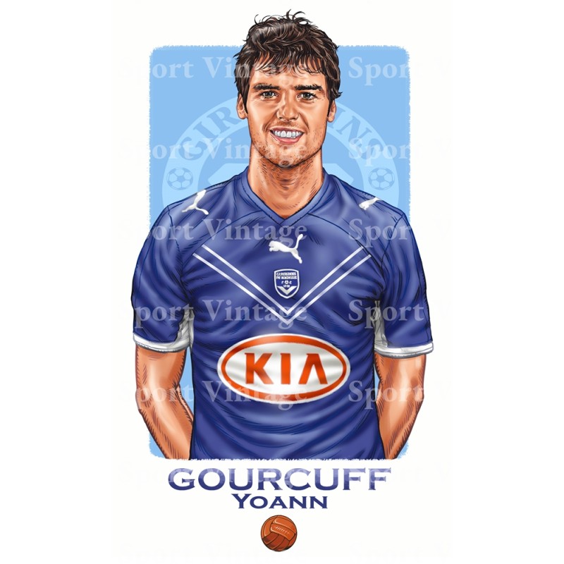 Illustration Yoann Gourcuff 2009