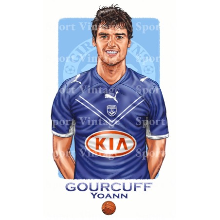 Illustration Yoann Gourcuff 2009