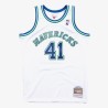 Maillot Dallas Mavericks Blanc Dirk Nowitzki 1998