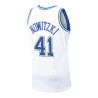 Maillot Dallas Mavericks Blanc Dirk Nowitzki 1998