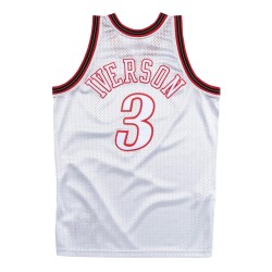 Maillot Philadelphia 76ers Sixers Blanc Allen Iverson 1997