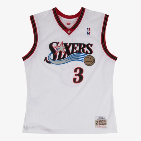 Maillot Philadelphia 76ers Sixers Blanc Allen Iverson 2000