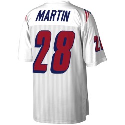 Maillot Curtis Martin blanc Patriots 1995