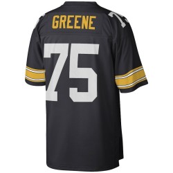 Maillot Joe Greene Black Pittsburgh Steelers 1976