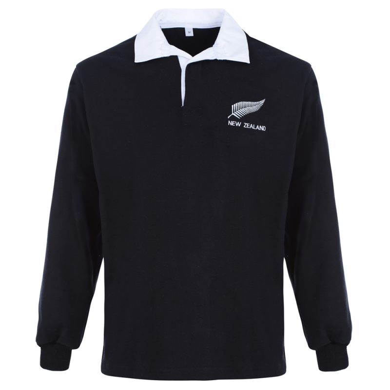 Maillot Rugby Nouvelle Zelande all black vintage