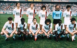 Maillot PSG RTL 1981 retro hechter